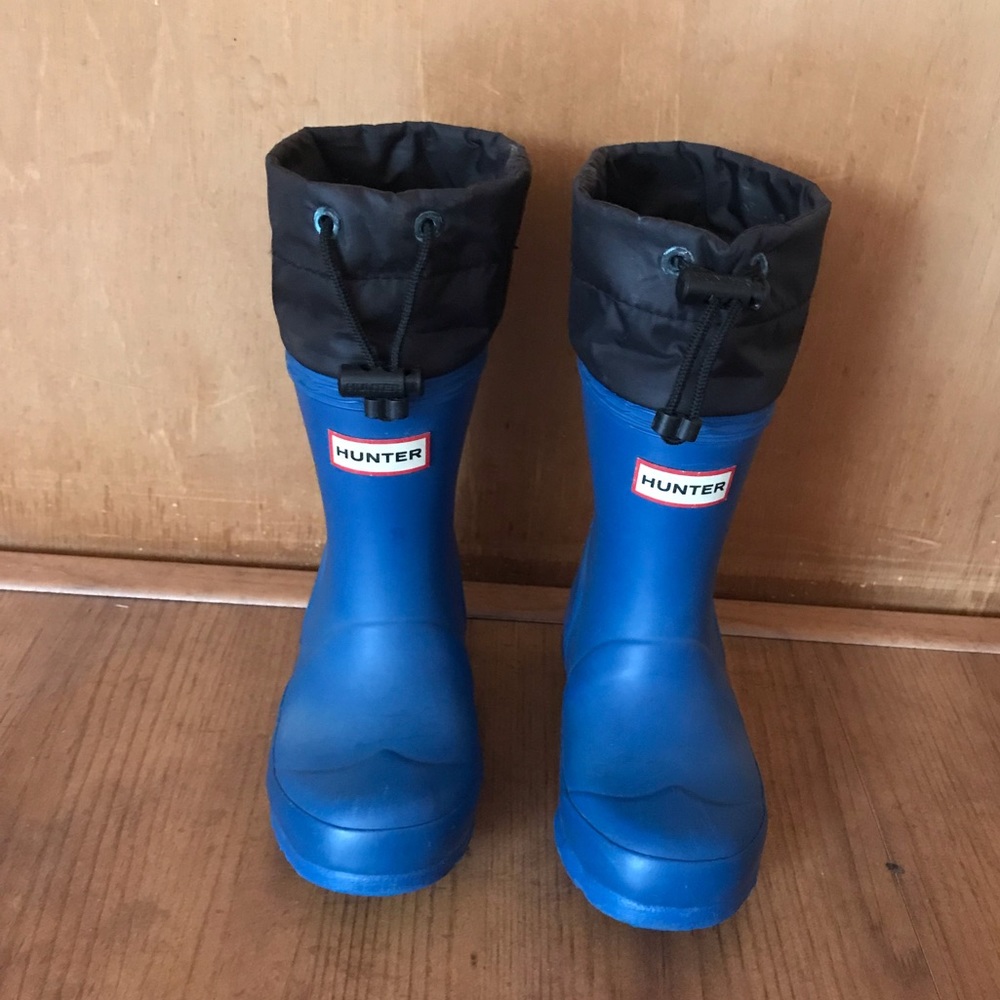 Toddler Hunter boots size 8